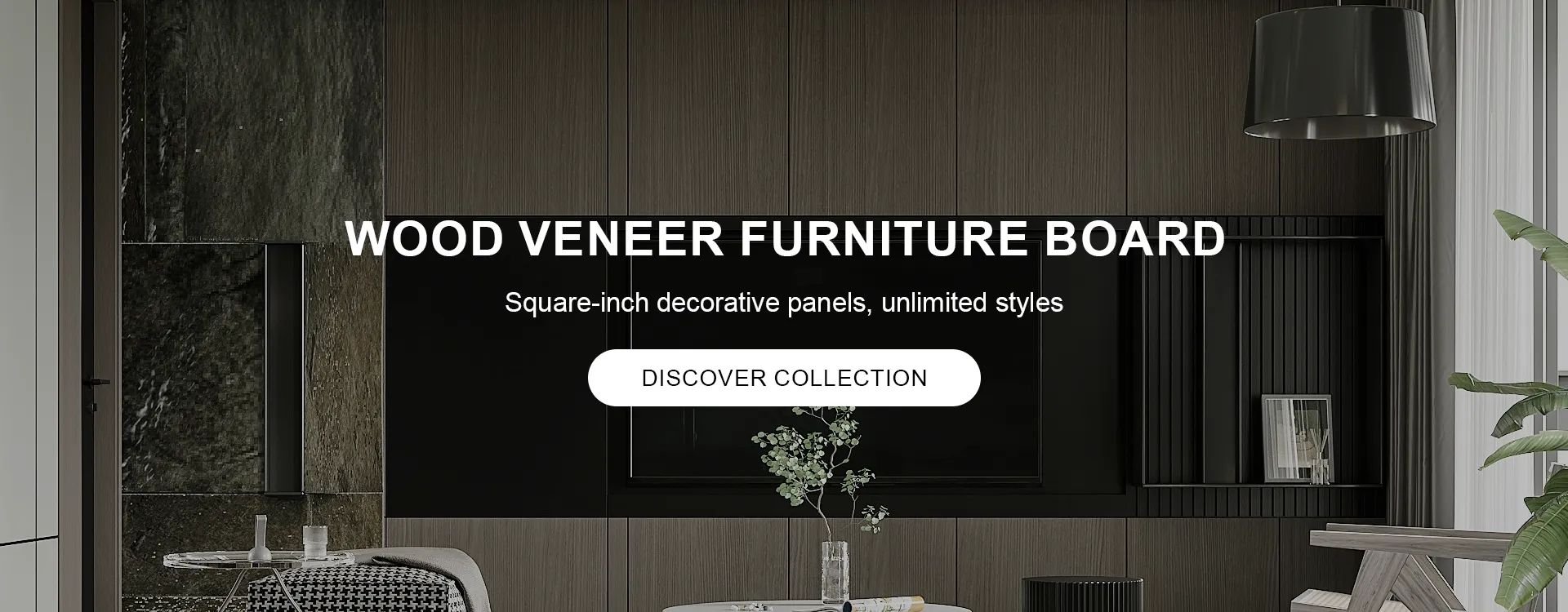 Papan Furnitur Veneer Kayu sing gampang dijaga