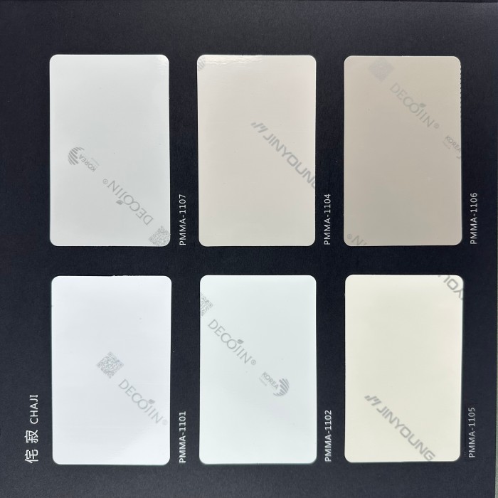Diamond Edge Processed Acrylic Door Panels